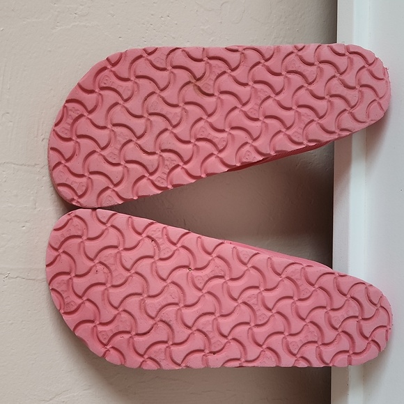 Birkenstock Honolulu EVA Flip Flop Sandals Medium Pink Coral Size 37 - Picture 10 of 13